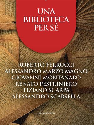 cover image of Una biblioteca per sé